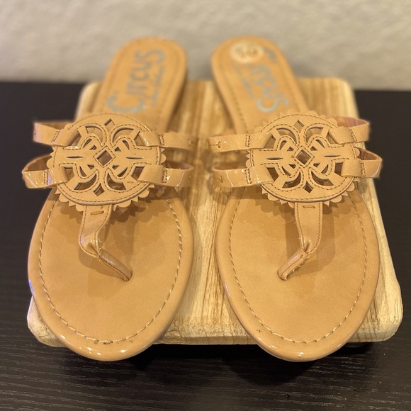 🌷Sam Edelman Woman’s Almond T Strap Sandals Preloved Size:9.5 - Picture 1 of 3